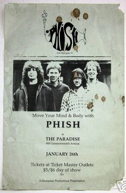 The original flyer for 1/26/89