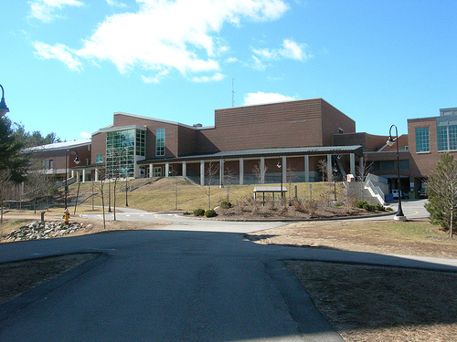 The outside of the M.U.B. as it appears today. Probably has had modifications since 1989.