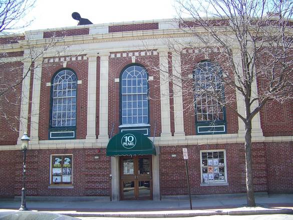 Pearl Street Ballroom at 10 Pearl Street in Northampton, MA. Right near the train station.